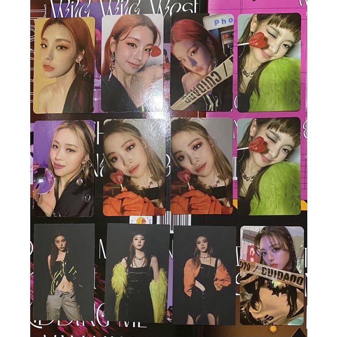 ITZY Guess Who album photocard ryujin yeji lia yuna