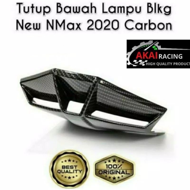 COVER BAWAH LAMPU BELAKANG KARBON NMAX 2020 | COVER STOP NMAX KARBON 2020