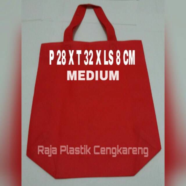 

TAS HANDLE KAIN SPUNBOND UK P 28 X T 32 X LS 8 CM (MEDIUM SIZE)