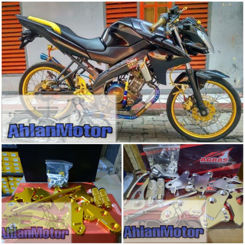 underbone Vixion New  Gold/Underbone Vixion Model agras /Underbone Vixion Gold Murah