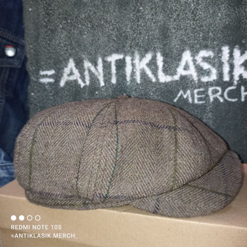 NEWSBOY CAP VINTAGE ORIGINAL SECOND