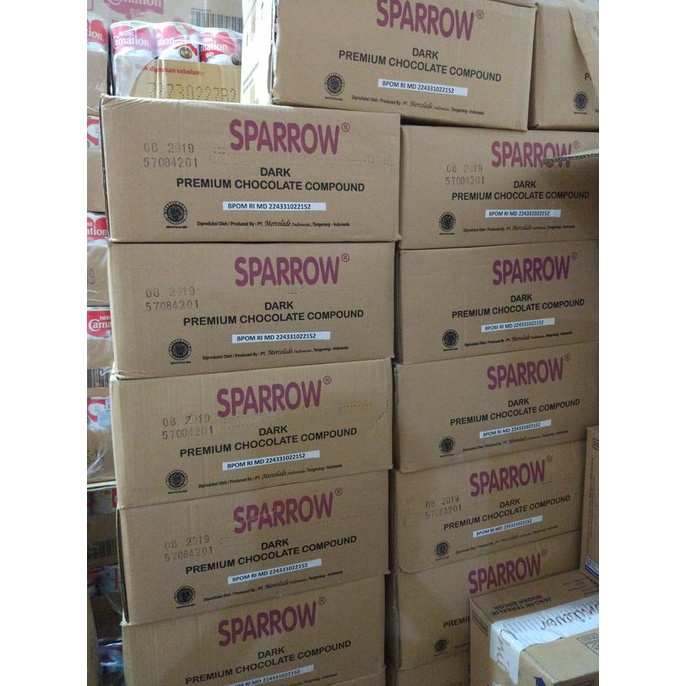 

MERCOLADE SPARROW 5 KG ( COKLAT BLOK COMPOUND KHUSUS SERUT / PARUT )