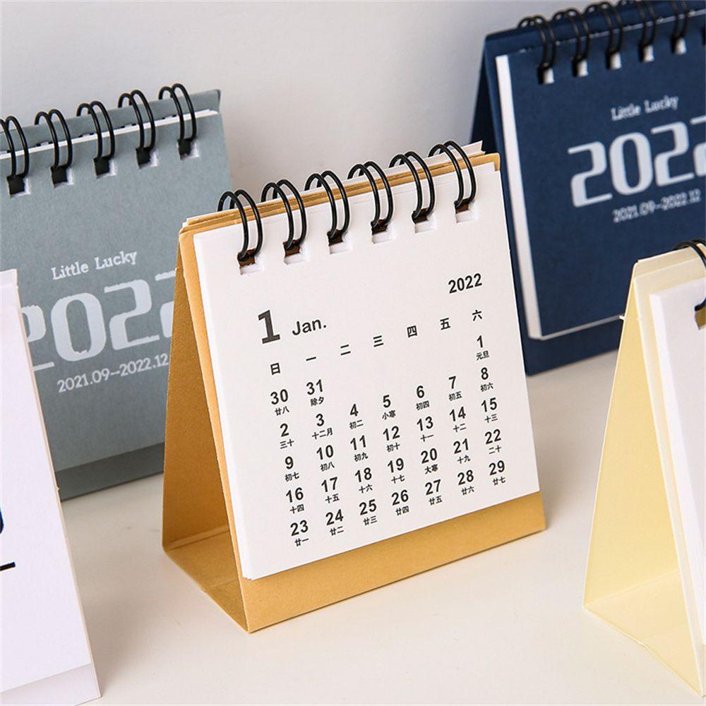 Solighter Kalender Meja Planner Desktop Jadwal Waktu Jadwal Meja