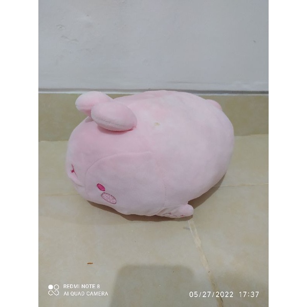 boneka molang miniso pink