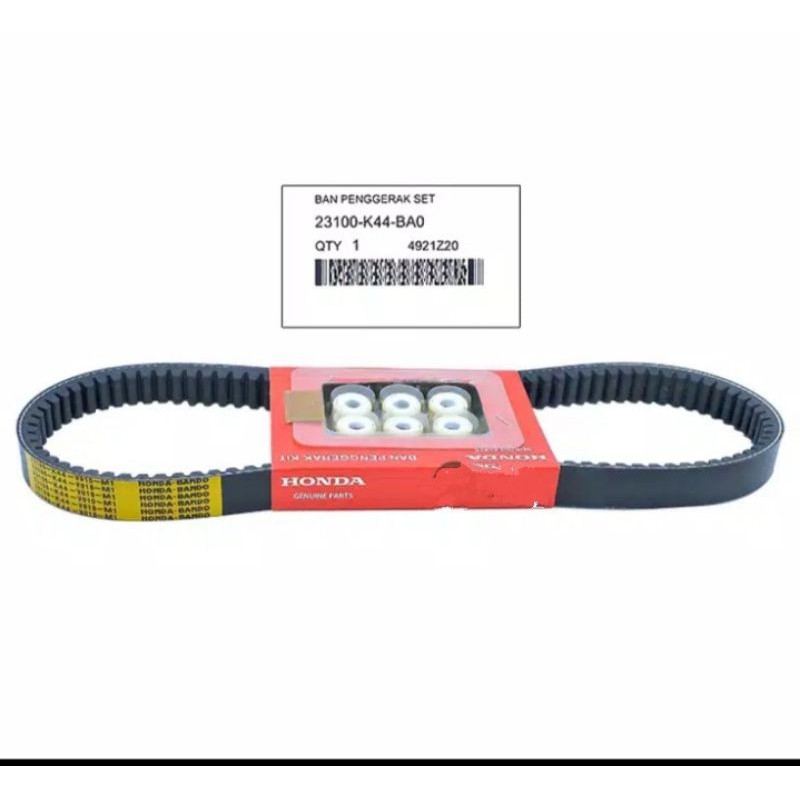 23100-K44-BA0 HGP AHM 100% ORIGINAL VANBELT SET BEAT POP BEAT SCOOPY ESP 23100K44BA0  SCOOPY FI 2018