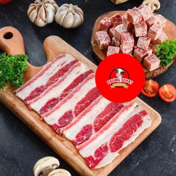 

Bundling Beef Wagyu Saikoro 1 Kg + Us Shortplate Beef Slice 500 Gram O6Mk6747X0