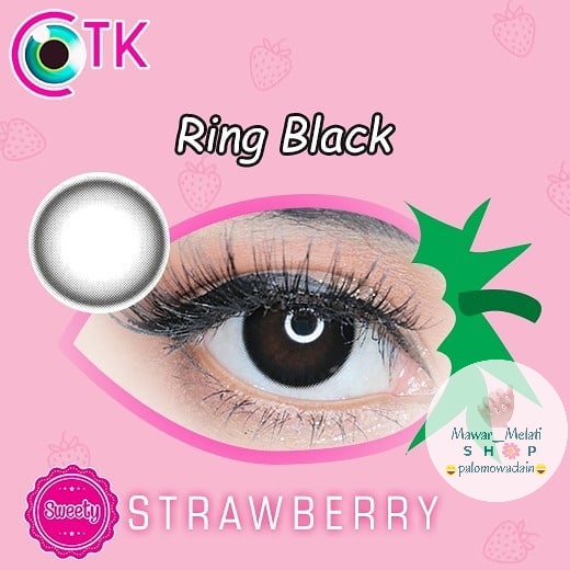 Softlens STRAWBERRY plano softlen