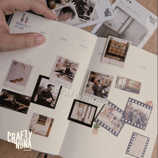 

BTS FILM AESTHETIC sticker set — by Crafty Nuna stiker journal case hp kpop jungkook jimin bullet