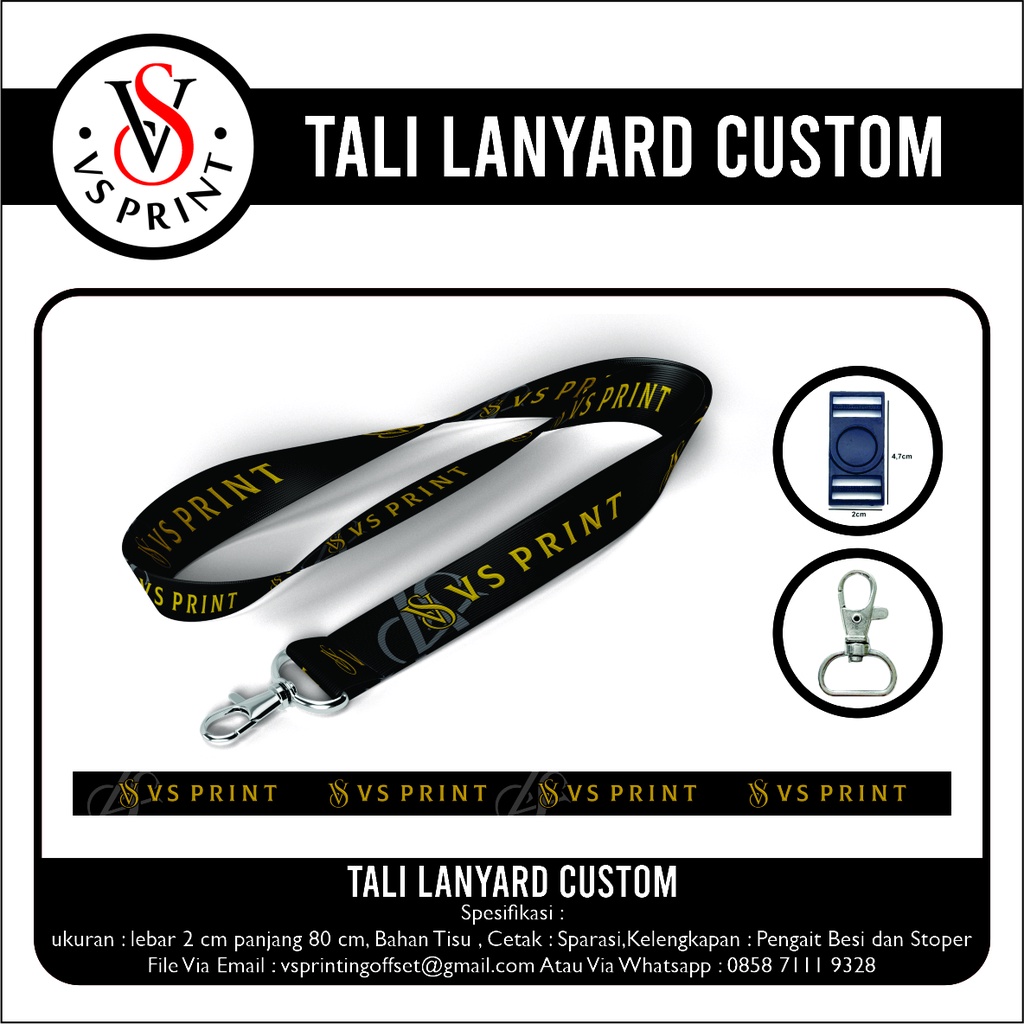 

Tali Lanyard Custom Free Design