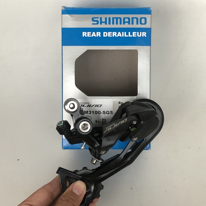 RD ALIVIO 9 SPEED M3100 BLACK 36T LONG CAGE SHIMANO ORIGINAL WITH BOX