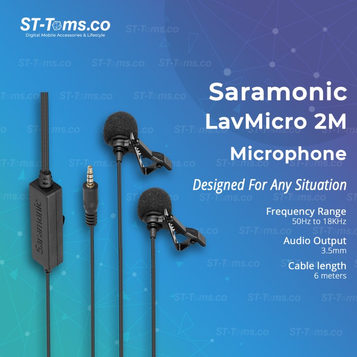 Saramonic Lavalier Micro 2M Microphone