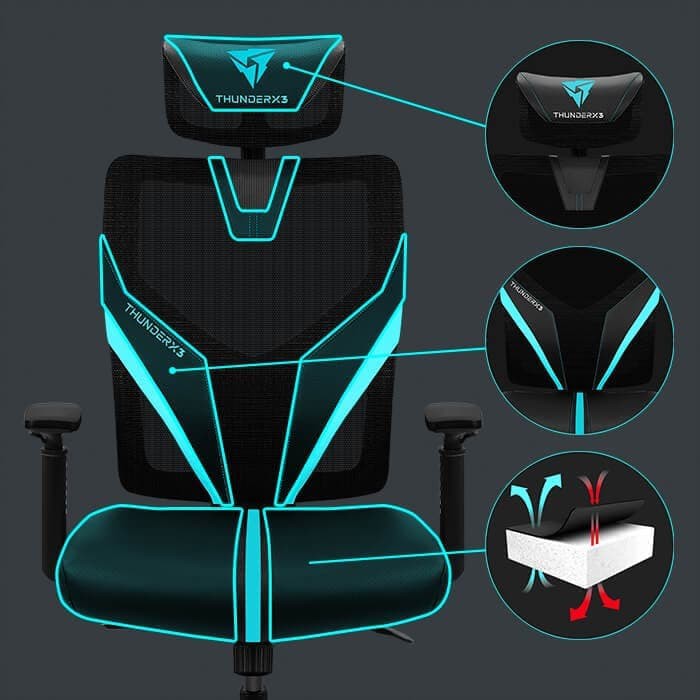 ThunderX3 YAMA1 Ergonomic Gaming Chair