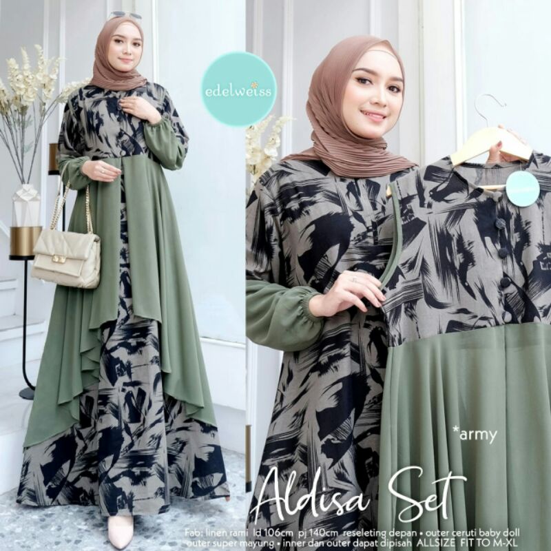 DRESS MAXI Aldisa Set by Eldeweiss