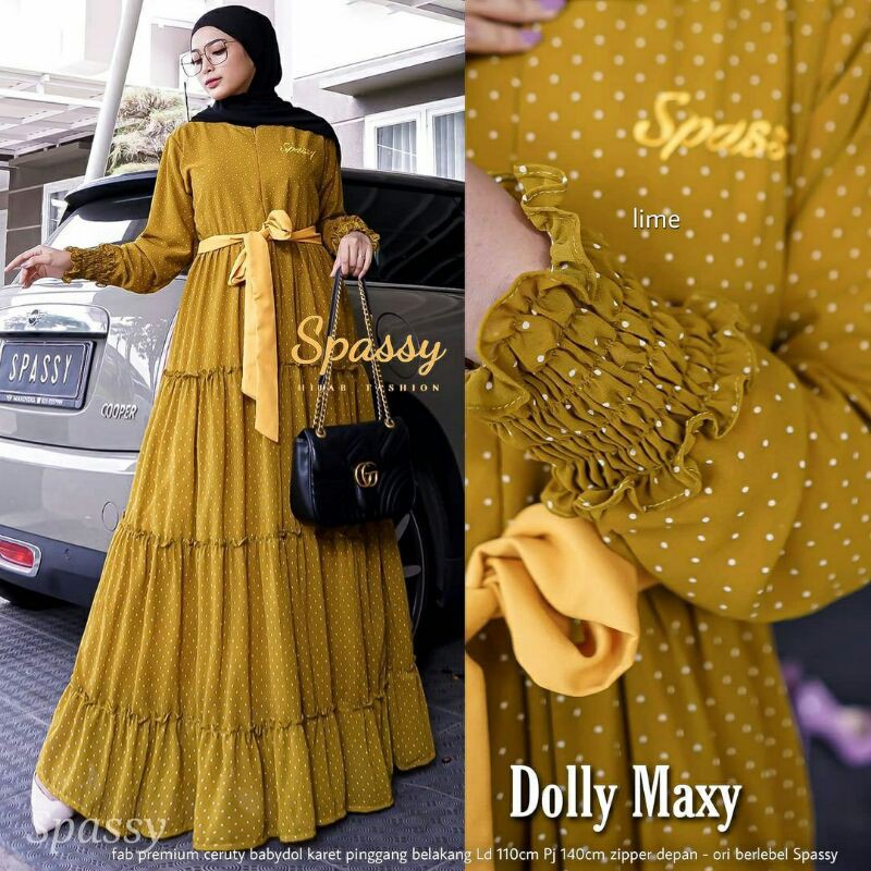 gamis spassy dolly maxy