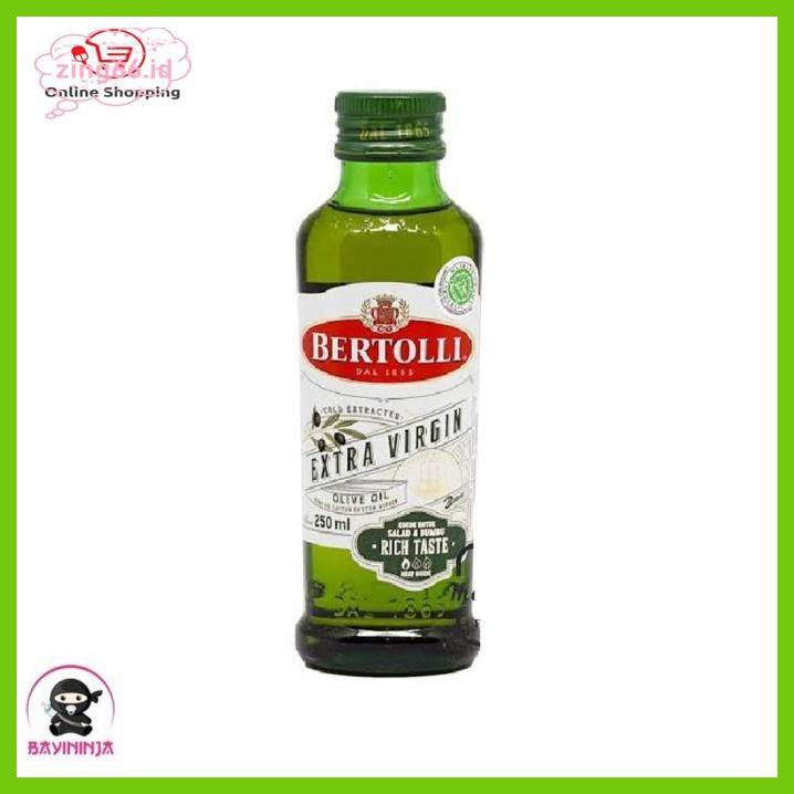 

4R6Ey46- Bertolli Extra Virgin Olive Oil Minyak Zaitun 250 Ml R7Eye59-