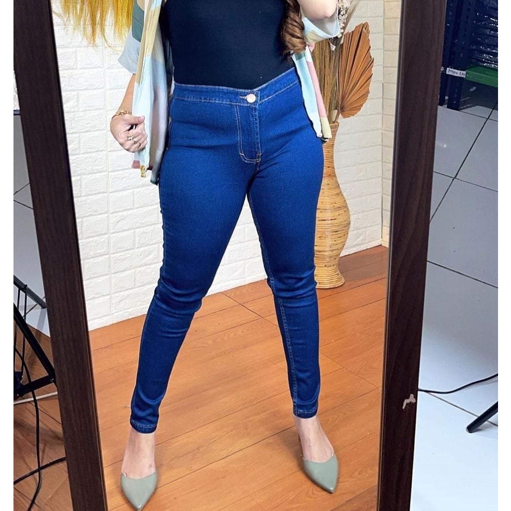 AFAREEN - Celana Jeans Highwaist Ripped Sobek Jeans HW Wanita Body Goal 31-34