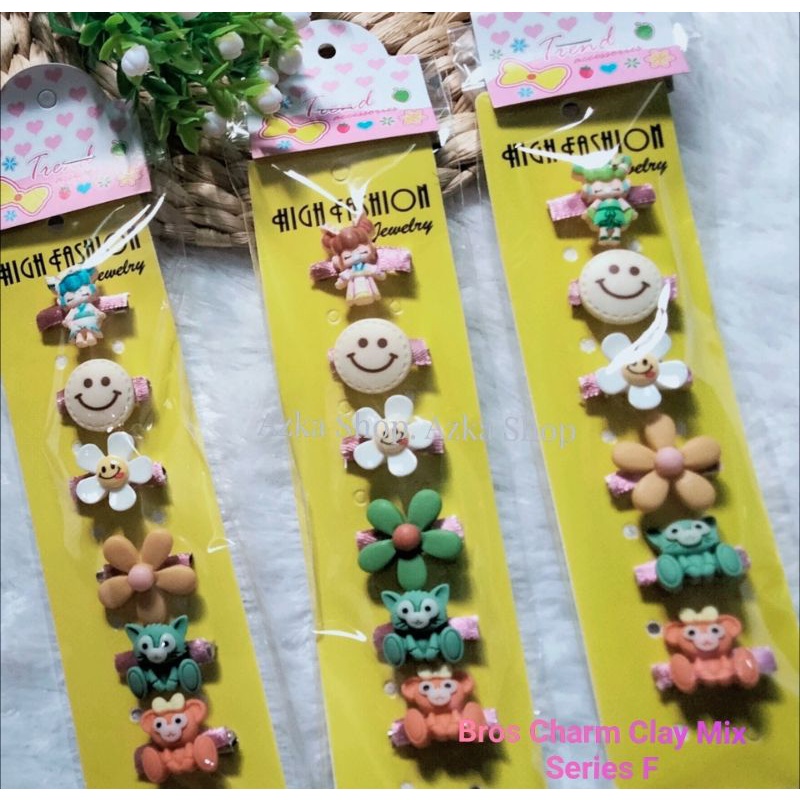 (6 pcs / setengah lusin) bros / Bros Lucu / Aksesoris Hijab / Bros Anak / Bros Lucu / Bros Karakter 