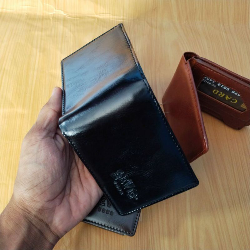 LvS Dompet Kulit Halus Lemput_Dompet Pria wallet quality