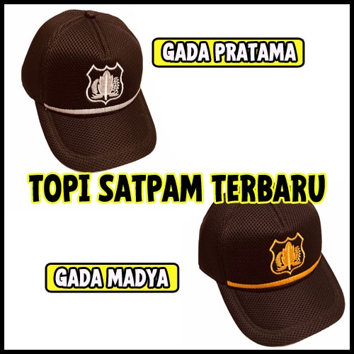 TOPI SECURITY COKLAT TOPI SATPAM COKLAT TOPI SATPAM TERBARU TOPI SECURITY TERBARU