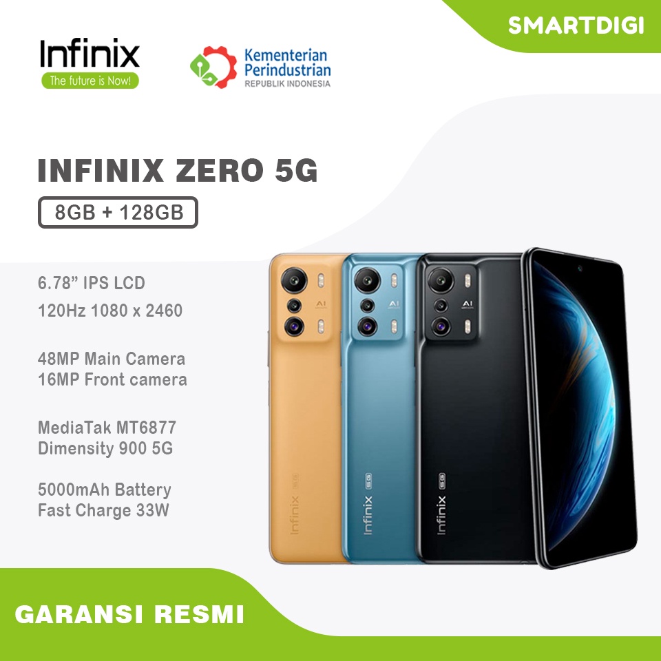 Jual INFINIX Zero 5G 8/128GB Garansi Resmi | Shopee Indonesia