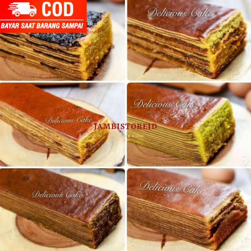 

(JAMBISTOREID) OPEN PO Kue Lapis Legit 8x24cm Bahan Super Premium Exclusive Delicious Layers Cake Rasa Prunes Plum Fresh Homemade Mentega Wisjman Gift Hampers Parcel Natal Imlek Yasinan Arisan Jambi