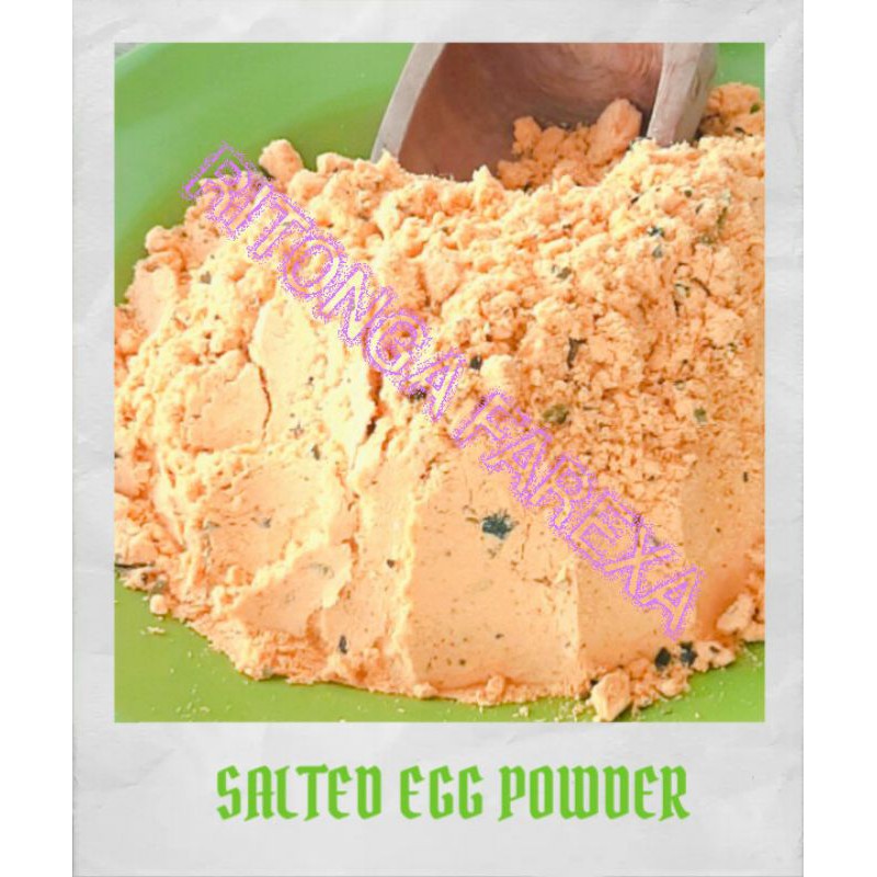 

SALTED EGG YOLK POWDER 1Kg / Tepung Kuning Telur Asin