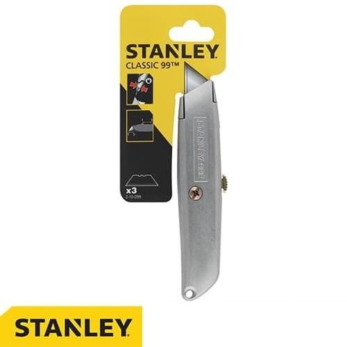 Stanley 10-099 Retractable Utility Knife / Pisau Cutter Multifungsi