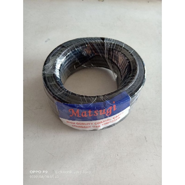 kabel antena tv - kabel parabola meteran - COAXIAL CABLE TV