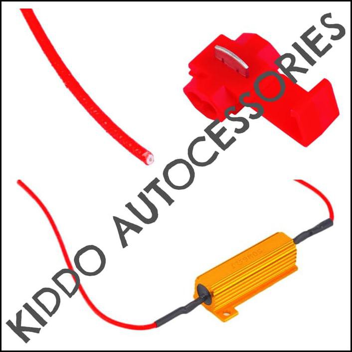 Resistor Flasher Lampu Led Sein Mobil Kedip Cepat Jadi Normal