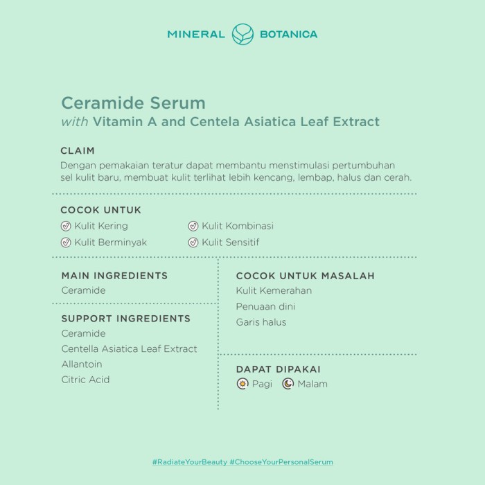 Mineral Botanica Ceramide Serum