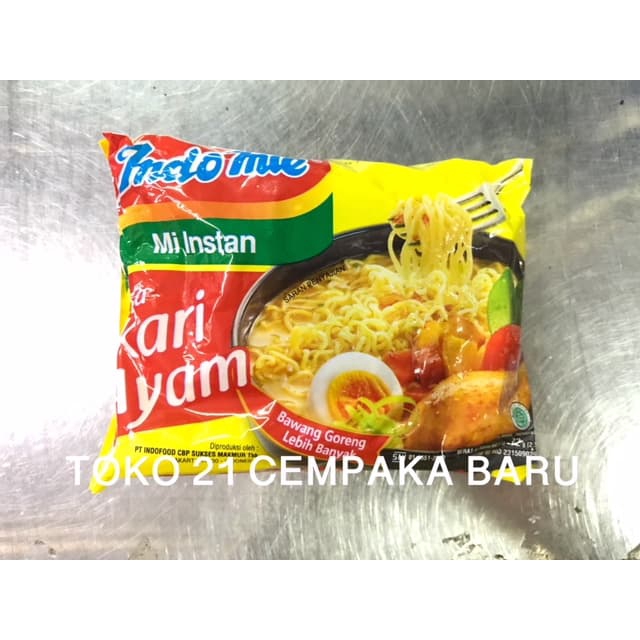

Indomie Rasa KARI AYAM 1 PCS |Indomi Mi Mie Kuah Kari Ayam Promo Murah