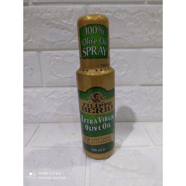 

Filippo Berio Exstra Virgin Olive Oil Minyak Zaitun Spray 200Ml
