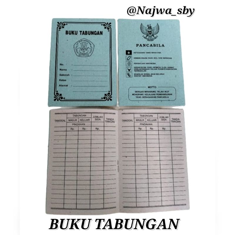 

BUKU TABUNGAN