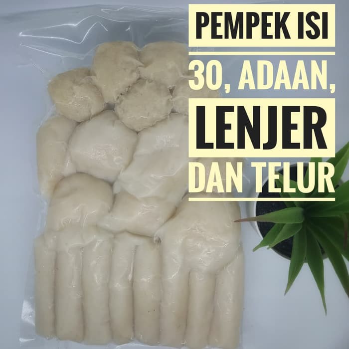

PEMPEK / MPEK MPEK PALEMBANG ISI 30 FULL IKAN TENGGIRI SALE