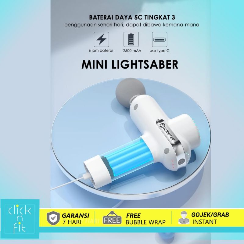 BOOSTER MINI LIGHTSABER /MASSAGER GUN