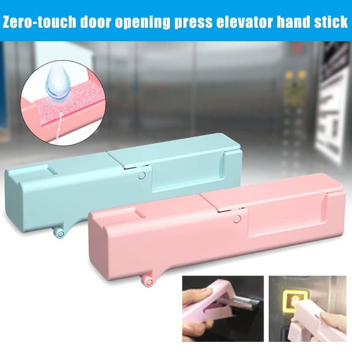 Sanitary Tools Safe Zero Touch Cofing Alat Bantu Sentuh Buka Pintu Set-G238 -gwengrosir09-