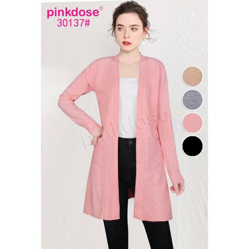 Cardigan Pinkdose Rajut