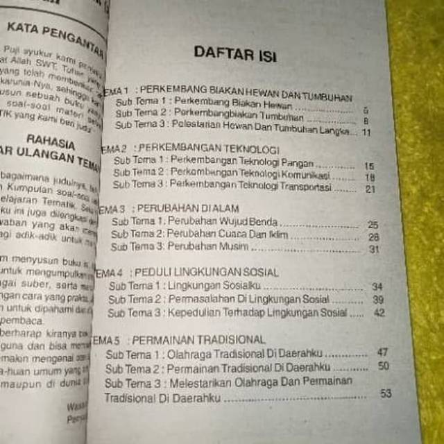 Soal Untuk Paud Tema Alam Semesta