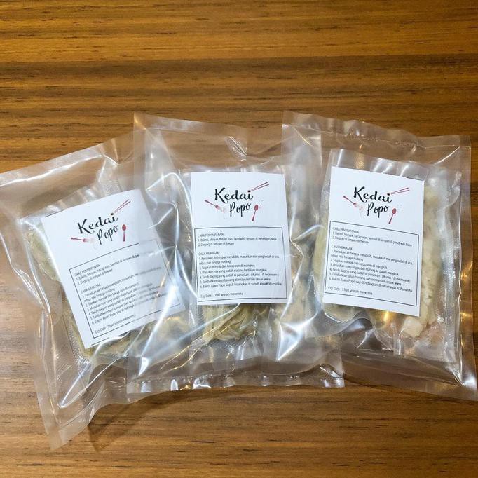 

Terlaris# Kedaipopo Bakmi Campur Frozen Non Halal - Mie Kecil