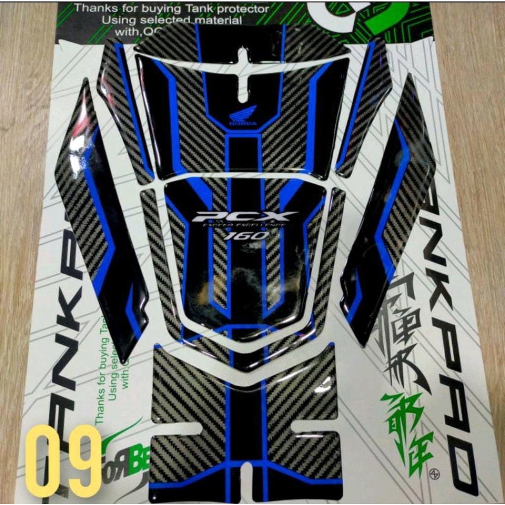 PROMO TERBARU TANKPAD PCX 160 TIMBUL TANK PAD PCX NEW TERBARU BISA COD