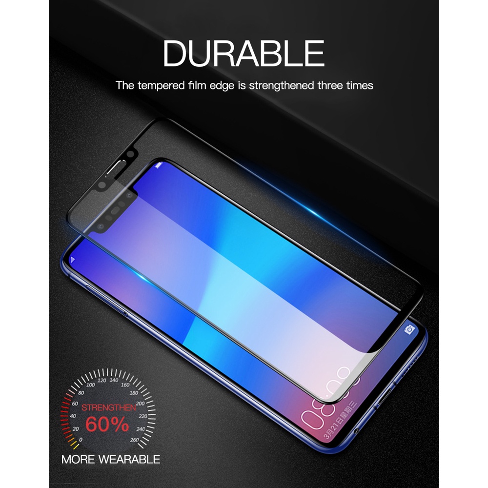 Pelindung Layar Tempered Glass Untuk Huawei P30 P20 P40 Lite Nova 3i 5i 5T 6SE Y7 Y6 Y9 Prime 2019 Y5P
