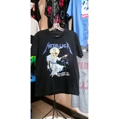 kaos band vintage band metallica p❤