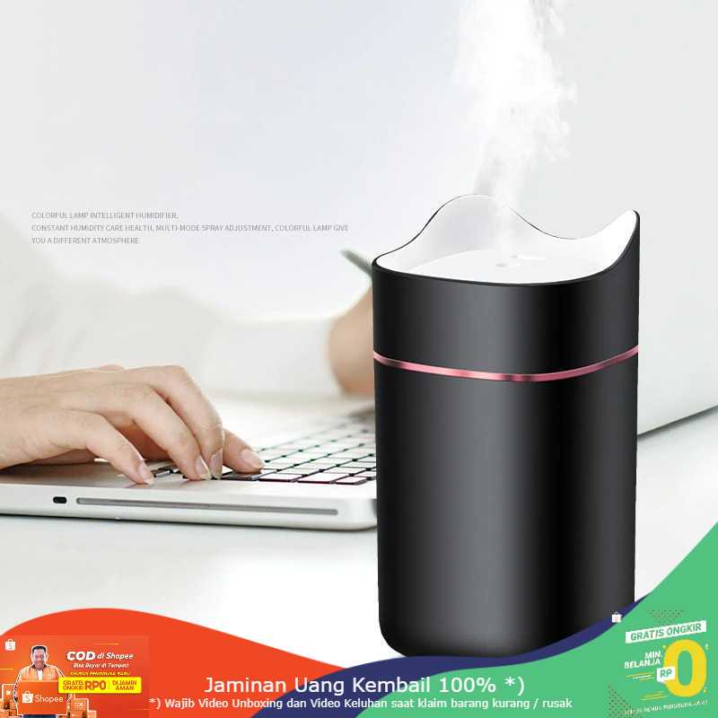 (BISA COD) RVOSTR HAOYUNMA Air Humidifier Diffuser Lampu Tidur RGB 1400ml - K45240