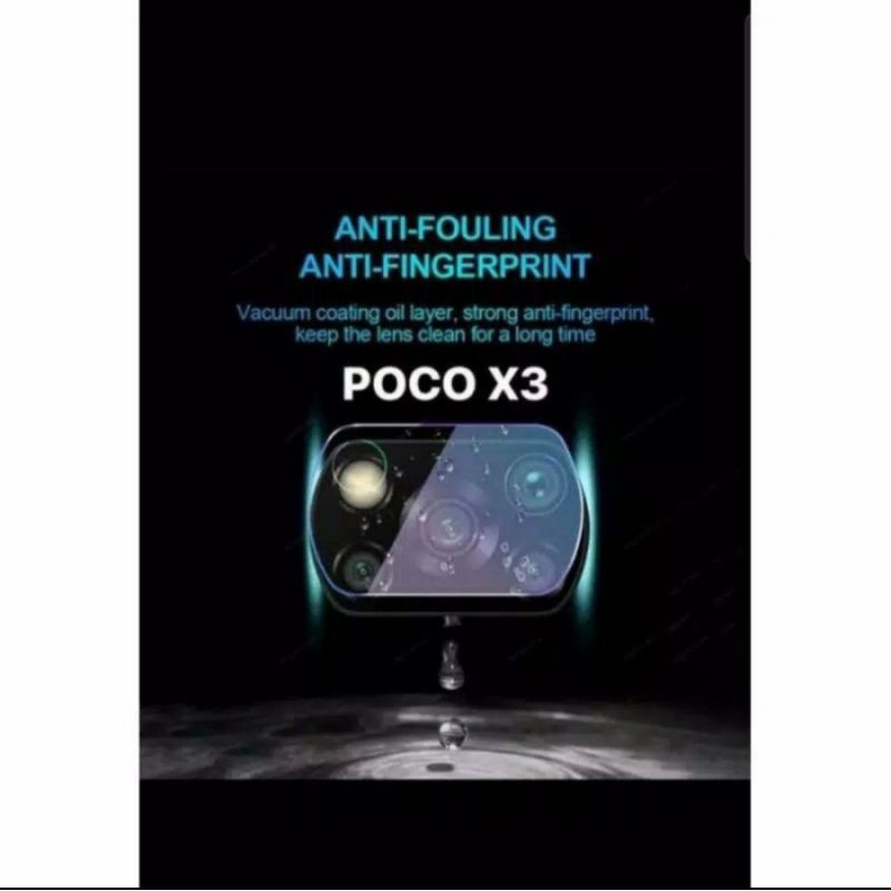 Xiaomi Poco X3 NFC / Poco X3 Pro New Tempered Glass Full Layar + Tg Camera