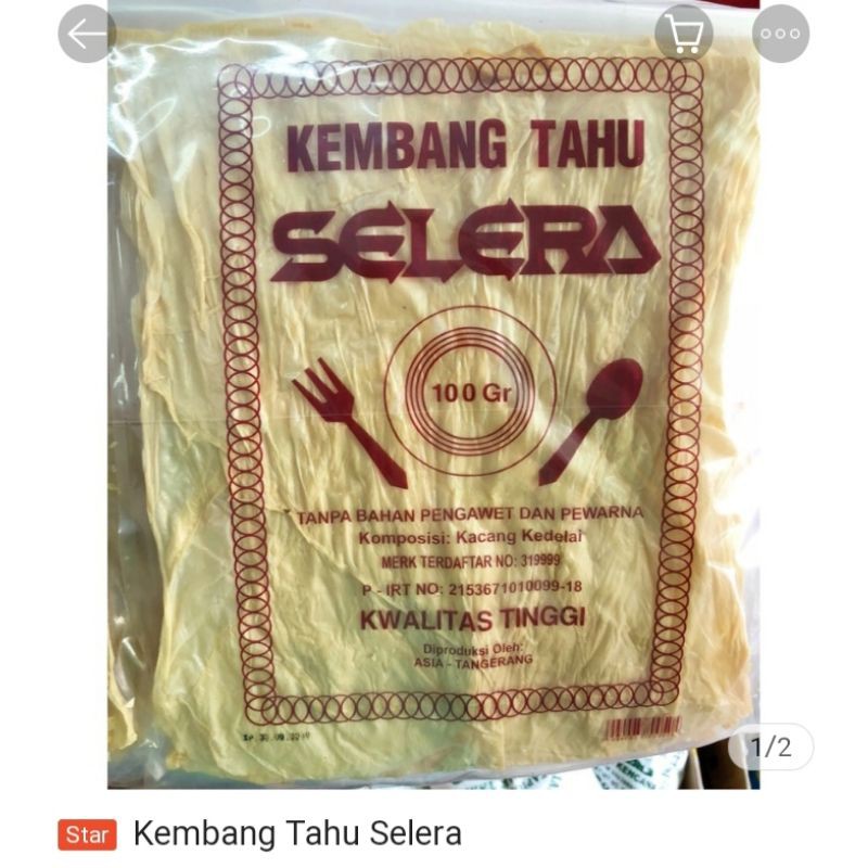 

kembang tahu selera