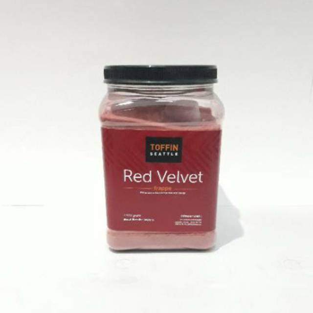 Toffin Premium Red Velvet 1400gr | Frappe Powder | Bubuk Minuman