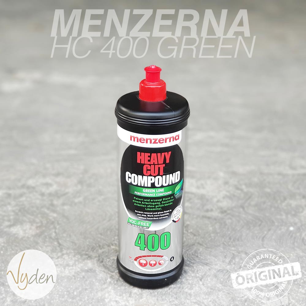 MENZERNA HEAVY CUT COMPOUND 400 250ml Green Line Kompon Kasar Kilap Tinggi MURAH