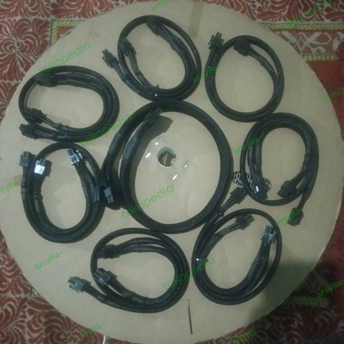 1 set kabel modular psu corsair hx 1200 watt