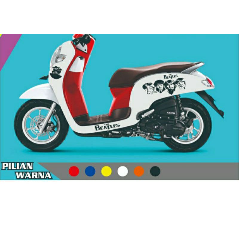 stiker THE BEATLES buat all Bodi