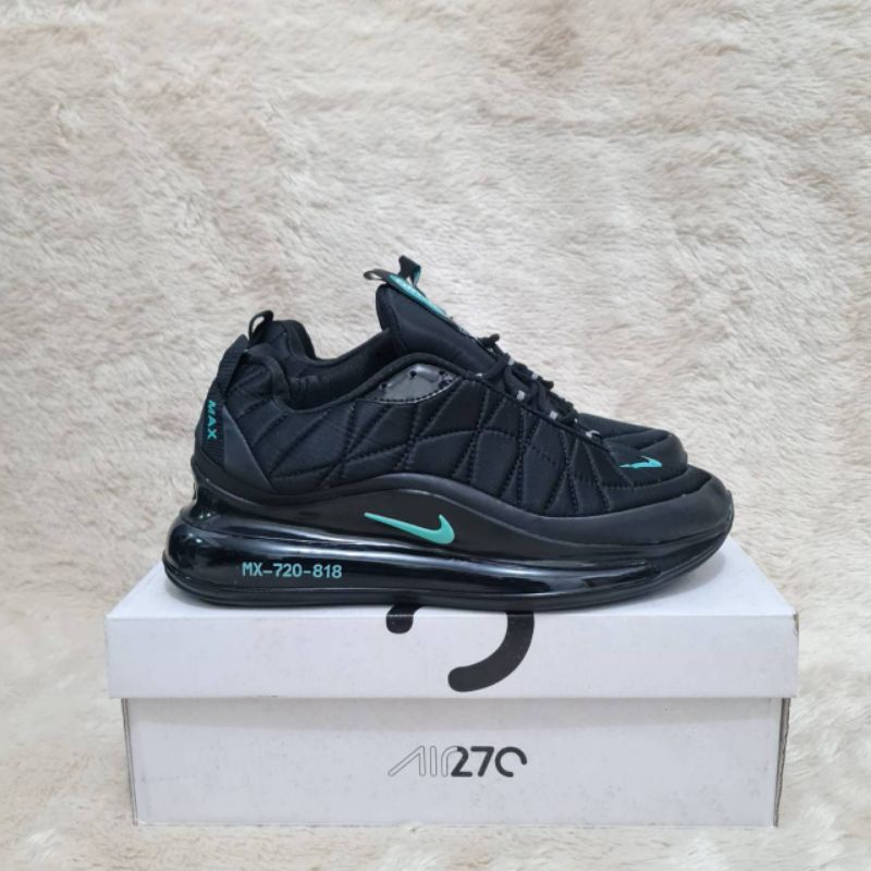 Sepatu Sneakers Nike Airmax 720 818 Black Blue